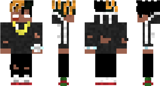 Minecraft Skin Xxxtentacion - Xxxtentacion Skin Minecraft (600x348), Png Download