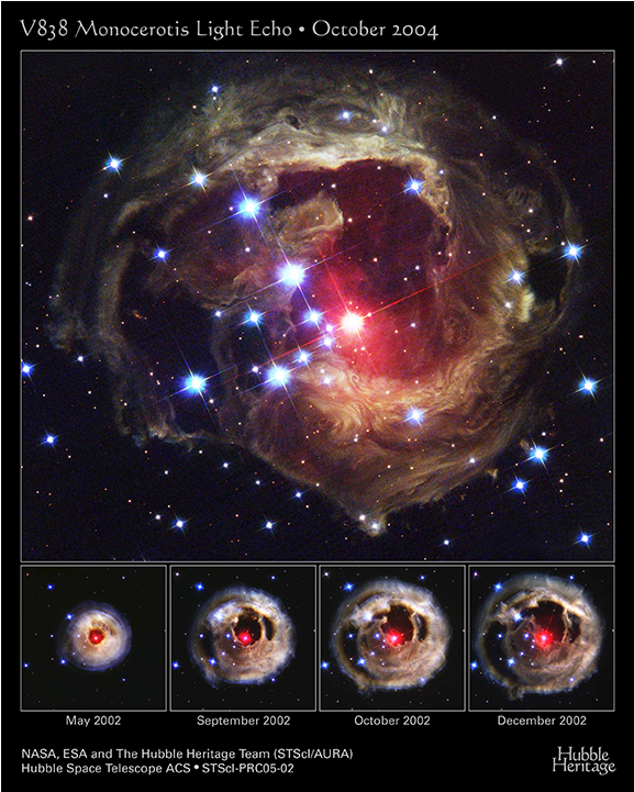 V838 Monocerotis - Keindahan Alam Luar Angkasa (1280x720), Png Download