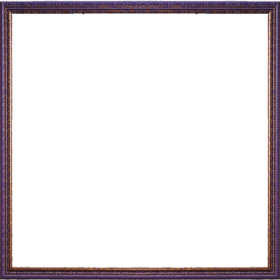 Purple Gold Frame - Picture Frame (400x400), Png Download