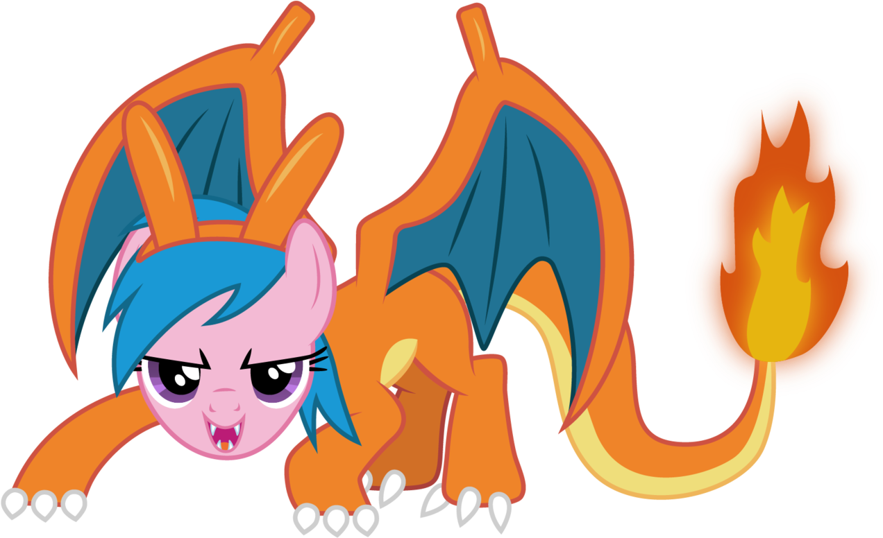 Cloudyglow, Charizard, Clothes, Costume, Female, Firefly, - Rainbow Dash (1280x775), Png Download