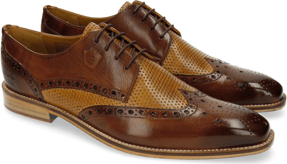 Derby Shoes Martin 15 Venice Perfo Wood Sand - Leather (1024x1024), Png Download