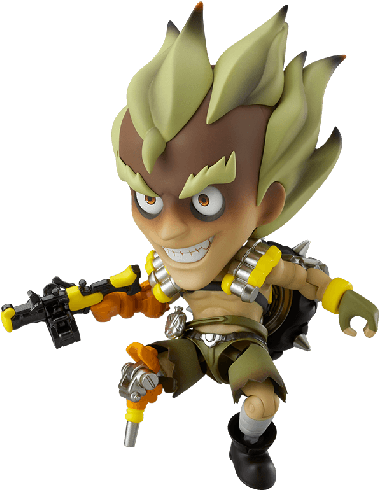 Nendoroid Junkrat Nendoroid Junkrat Nendoroid Junkrat - Junkrat Classic Skin Edition Nendoroid Overwatch (525x525), Png Download