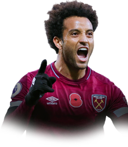 Felipe Anderson - Felipe Anderson Fifa 19 (488x568), Png Download
