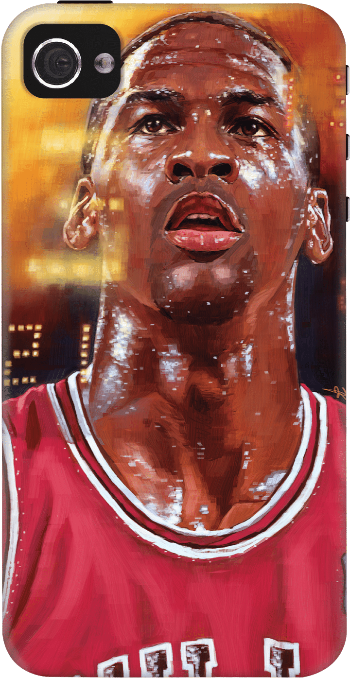 Dailyobjects Michael Jordan Case For Iphone 4/4s Buy - Michael Jordan (915x1469), Png Download
