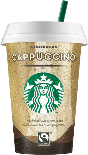 Eng - Cappuccino - Starbucks New Logo 2011 (290x510), Png Download