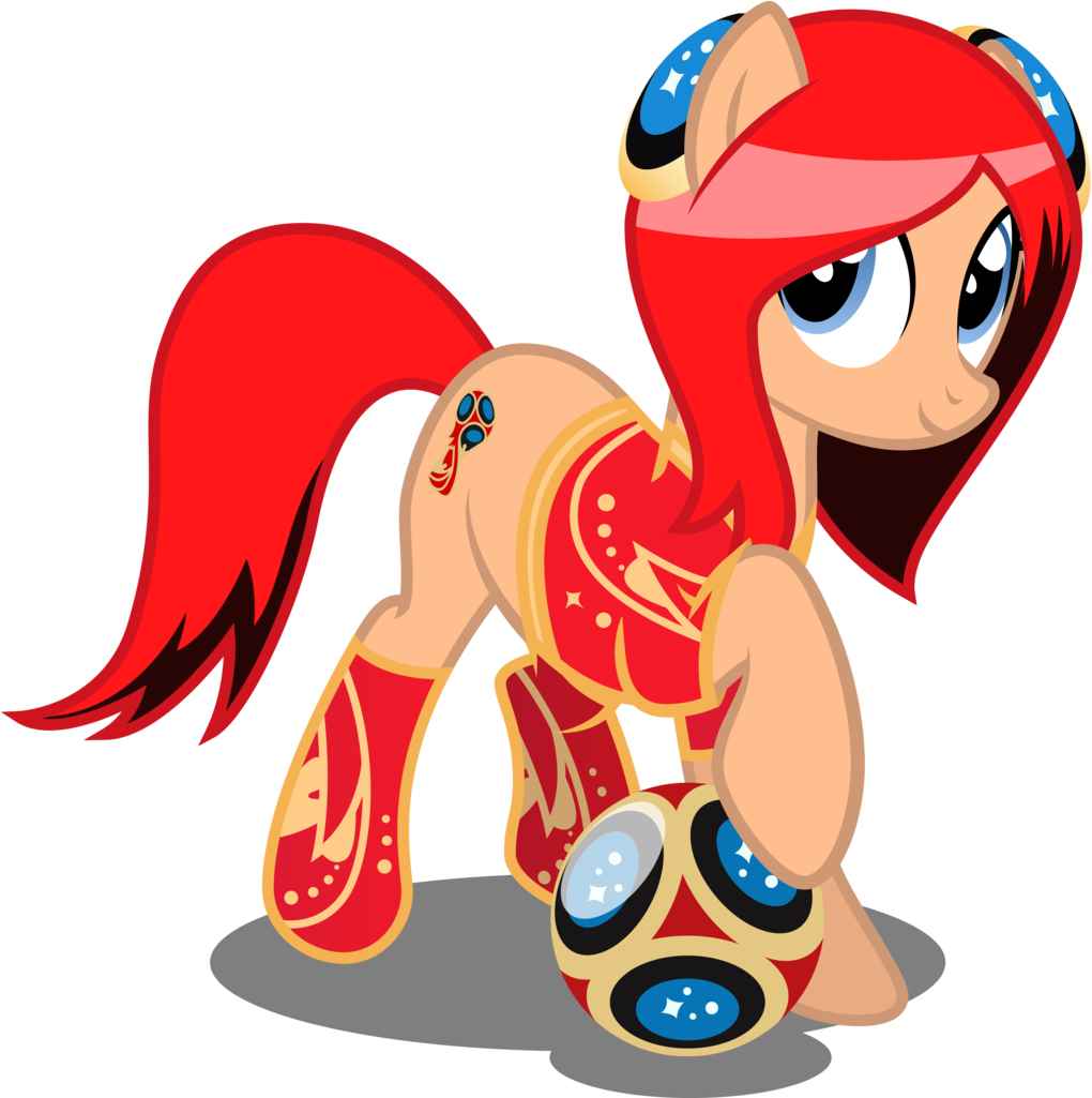 Tsabak, Football, Ponified, Russia, Russian, Safe, - My Little Pony Russia 2018 (1031x1024), Png Download