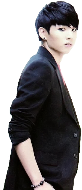 Transparent Jungkook Fierce Image Download - Jungkook Black Hair Photoshoot (600x817), Png Download