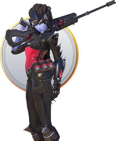 159kib, 385x467, Latest - Widowmaker La Noire (385x467), Png Download