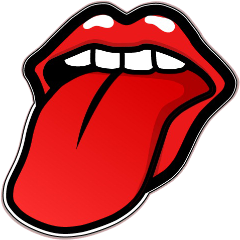 Tongue Png - Parts Of The Body Tongue (600x505), Png Download