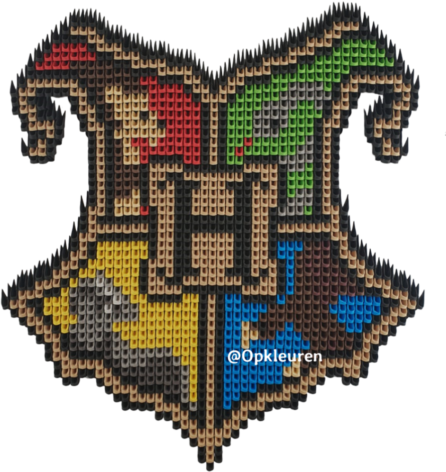 Bügelperlen Vorlagen Harry Potter (1024x1024), Png Download
