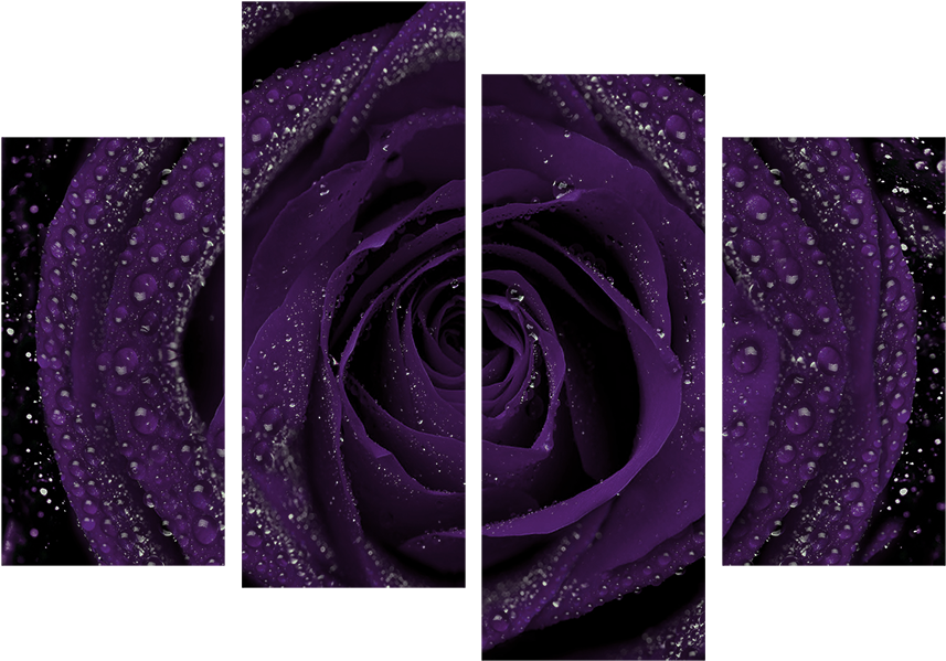 Item Specifics - Dark 5 Panel Canvas (917x689), Png Download