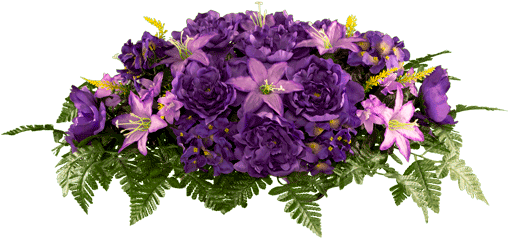 Purple Lavender Peony, Lily, Hydrangea Mix - Purple Hydrangea Flower Png (507x507), Png Download