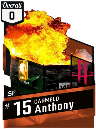 Image/gifcarmelo Takes Big Hit In New 2k Roster Update - Nba Big (325x475), Png Download