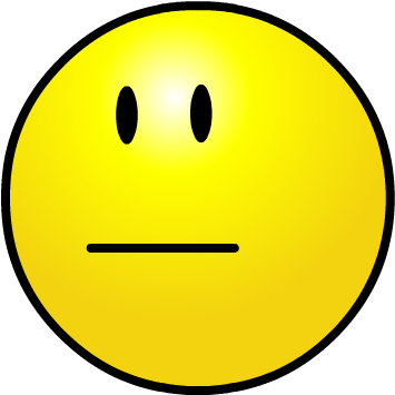 Ok Clipart Ok Emoji - Not So Happy Smiley (365x365), Png Download
