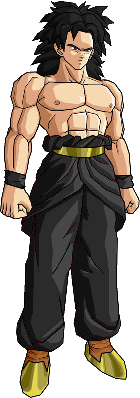 Broly Normal Png - Baby Broly (600x800), Png Download