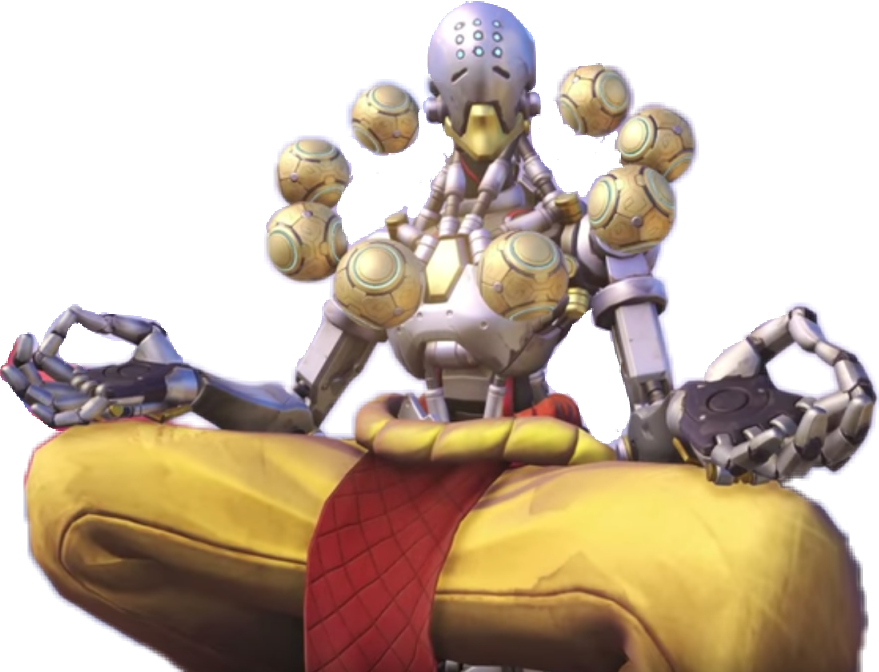 Moving Zenyatta (879x672), Png Download