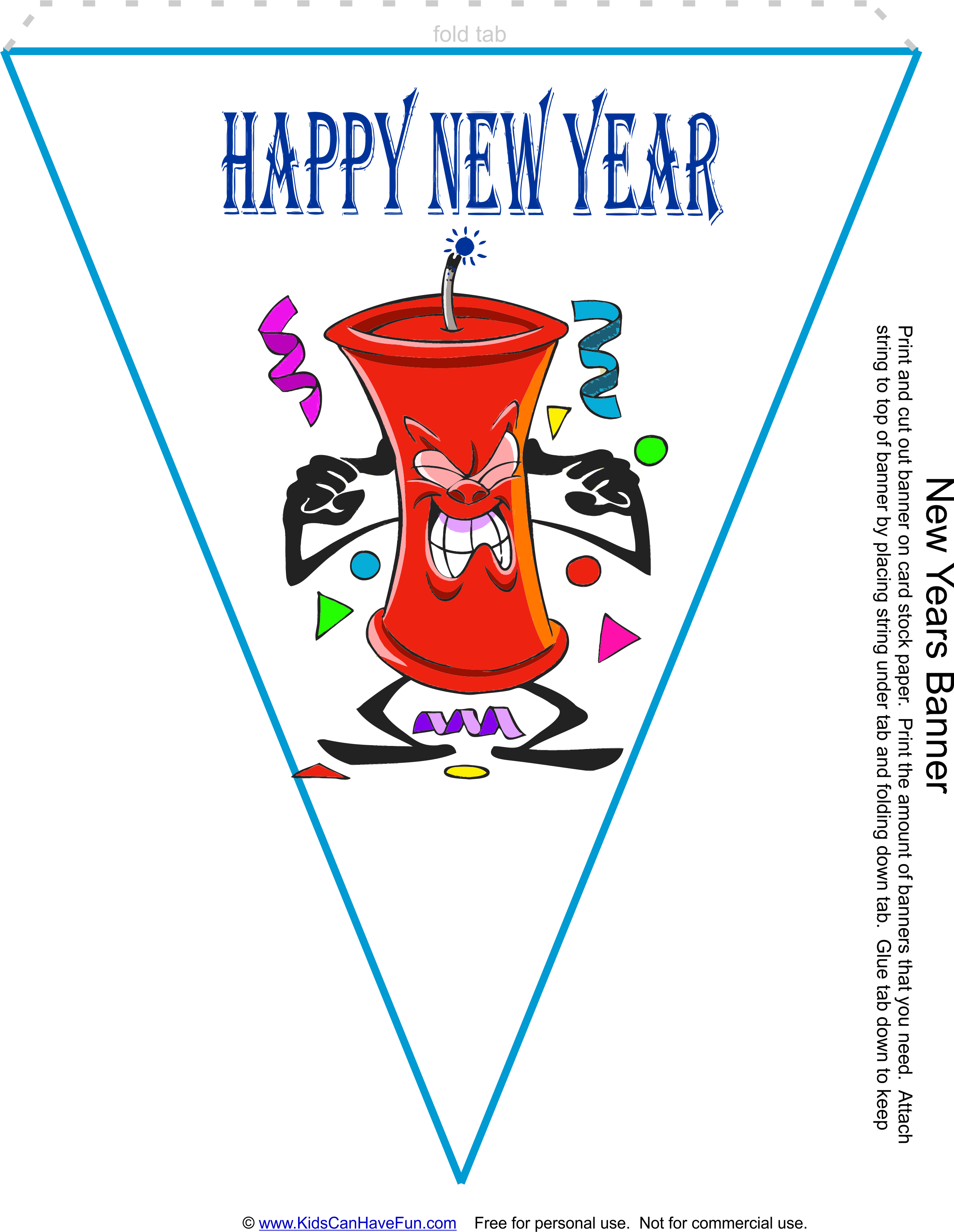 Happy New Year Banner Http - Party (2493x3219), Png Download