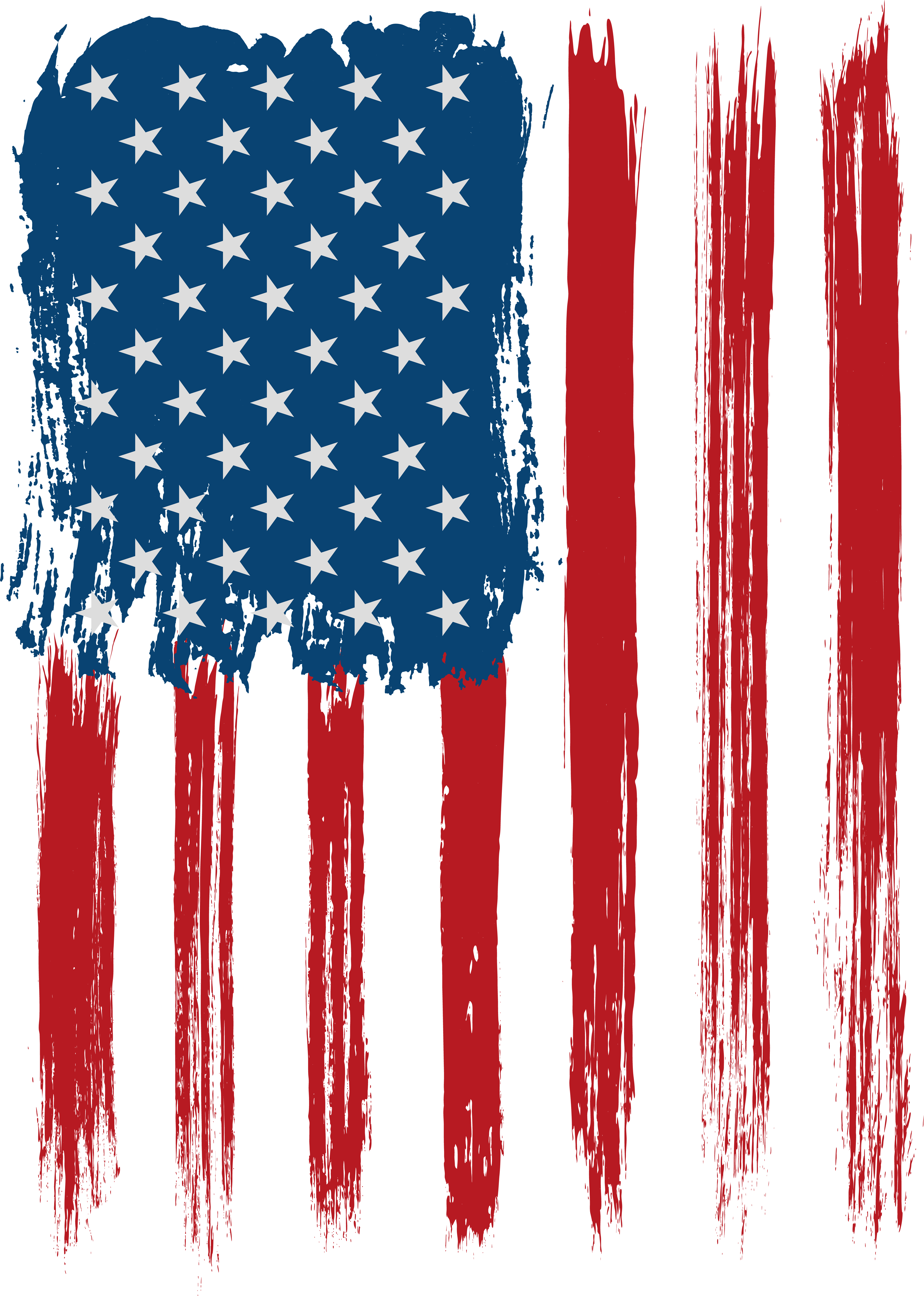 Usa Transparent Clip Art Image Gallery View - American Flag Transparent Decoration (5708x8000), Png Download