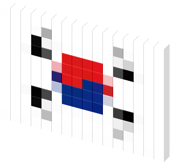 View Favicon On T-shirt - South Korea (340x431), Png Download