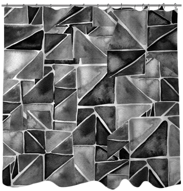 Watercolor Triangles Seamless Pattern - Triangle (400x400), Png Download