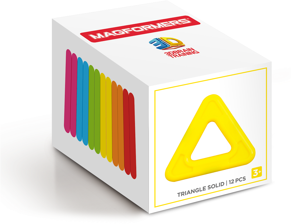 Magformers Square Building Set - 12pc (947x977), Png Download