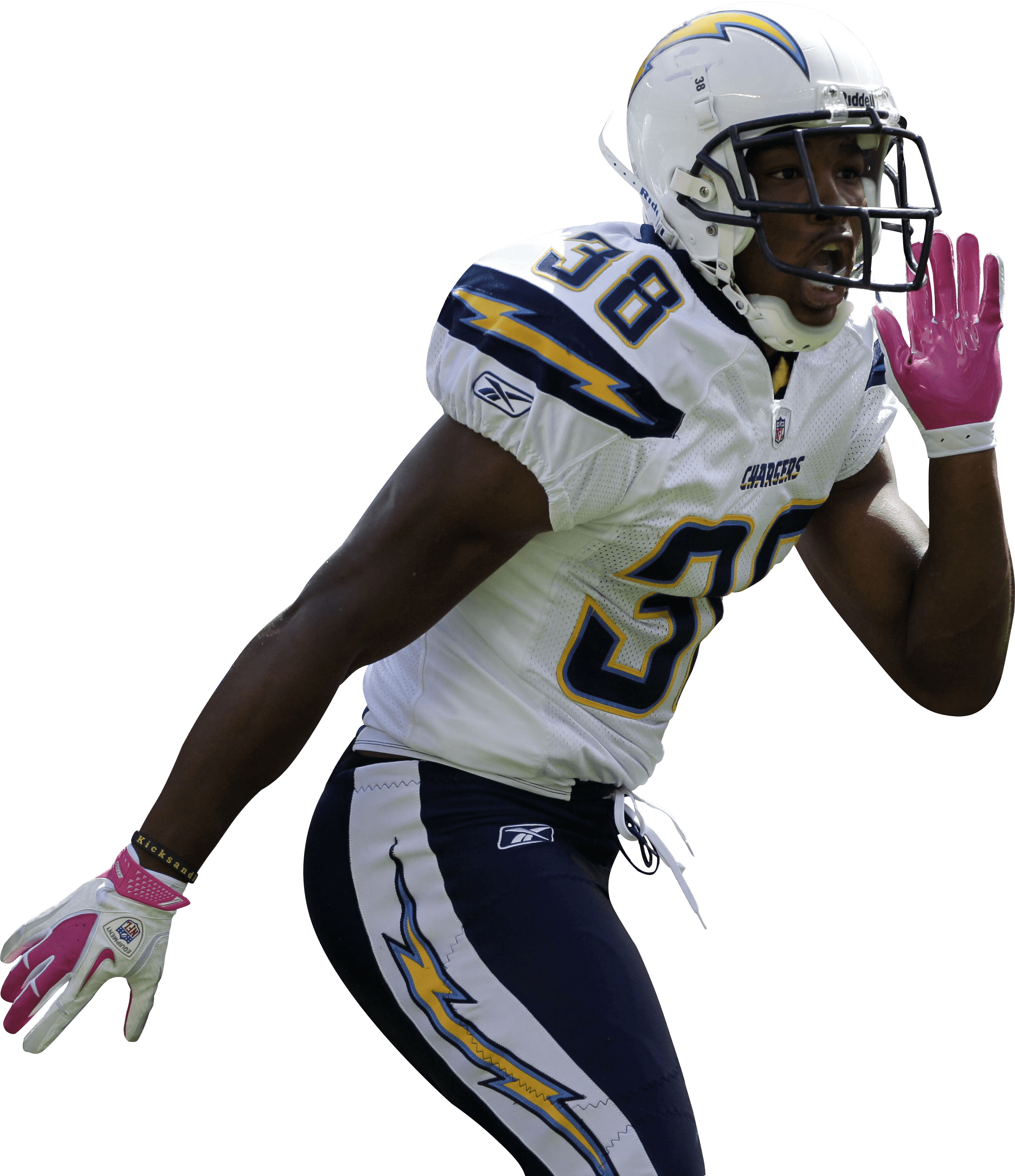 San Diego Chargers Player - Chargers Transparent (2440x2826), Png Download