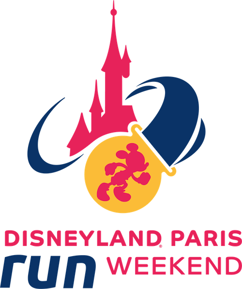 2019 Disneyland Paris Logo Tall - Run Disney (500x597), Png Download