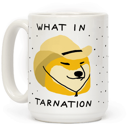 What In Tarnation - Tarnation Doge Mug (484x484), Png Download