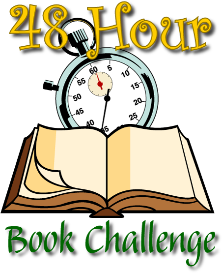 48 Hour Book Challenge - Love Books (460x577), Png Download