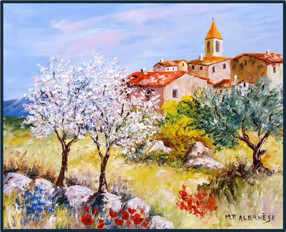 Southern France Again With Much More Comfortable Temperatures, - Peintres De La Provence (1050x874), Png Download