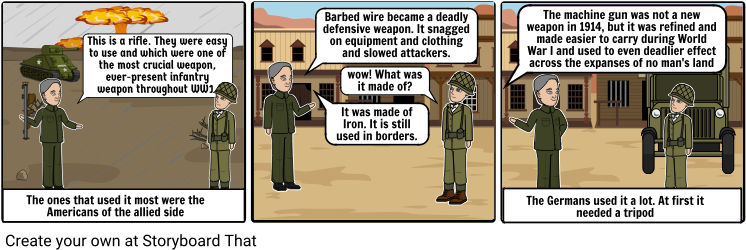 Ww2 Weapons - Weapon (757x300), Png Download