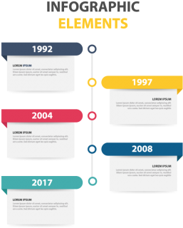 Abstract Colorful Business Infographics Elements, Infographics, - Charts And Graphs (360x360), Png Download
