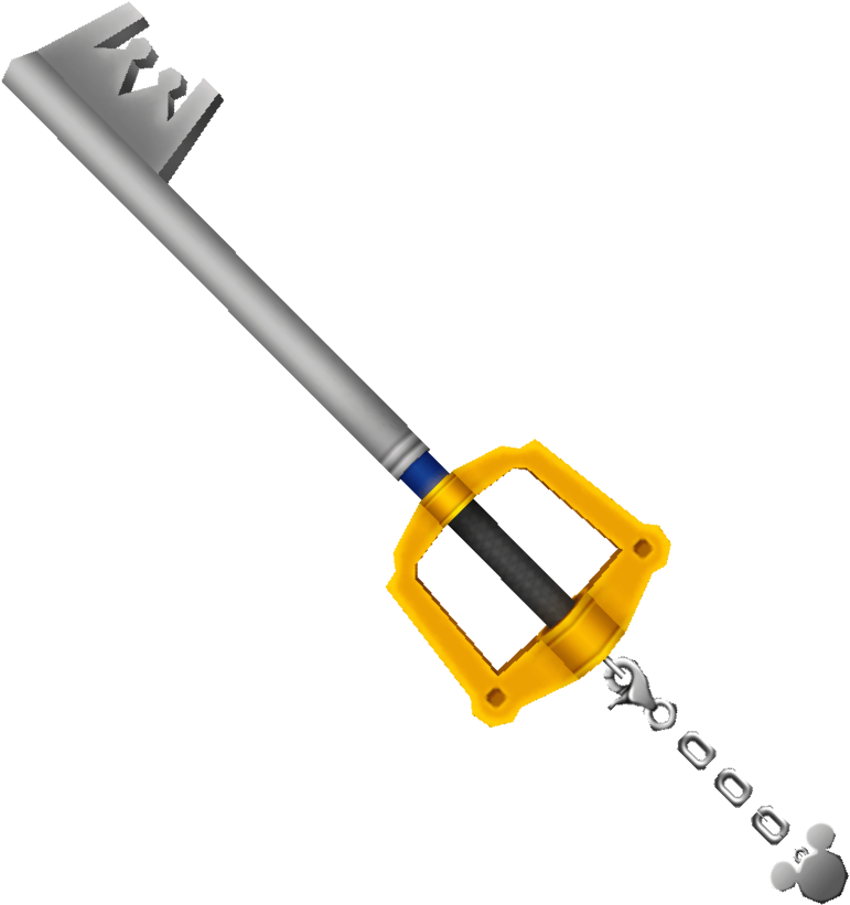 The Teeth Of The Keyblade Form The Outline Of A Crown - Kingdom Hearts Keyblade (468x468), Png Download