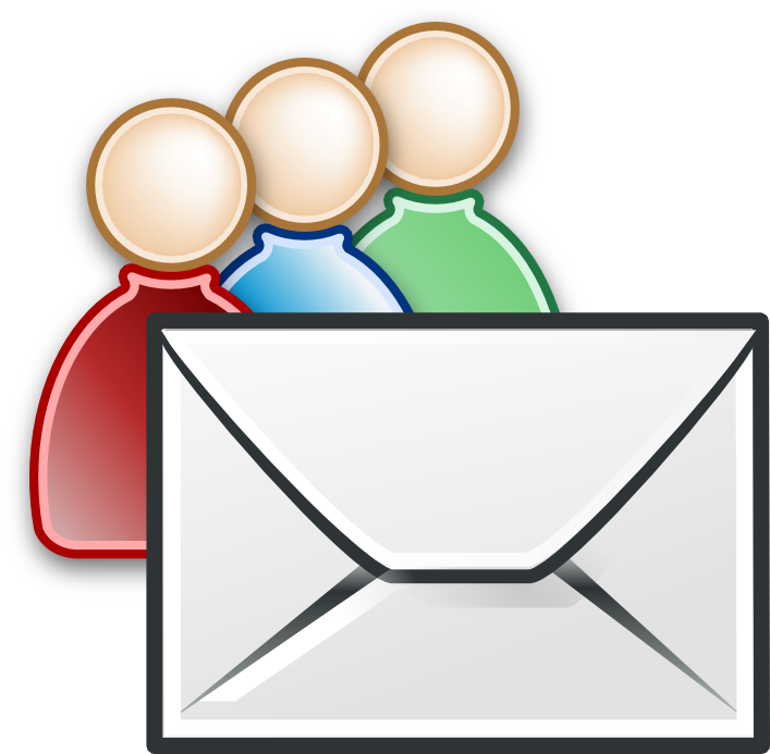 File - Email Group (720x720), Png Download
