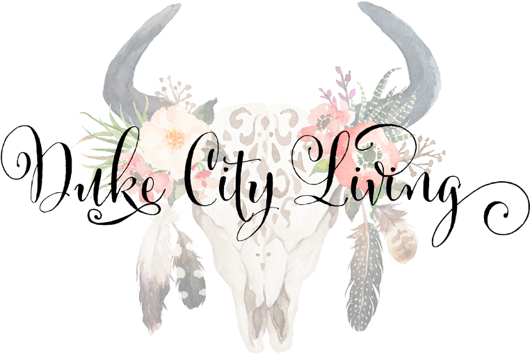 Duke City Living - Cow Skull With Flowers And Feathers (800x555), Png Download