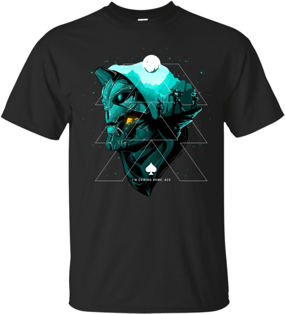 Hunter Guardian Aw Guardian Hunter Shirt Destiny Game - T-shirt (1024x1024), Png Download