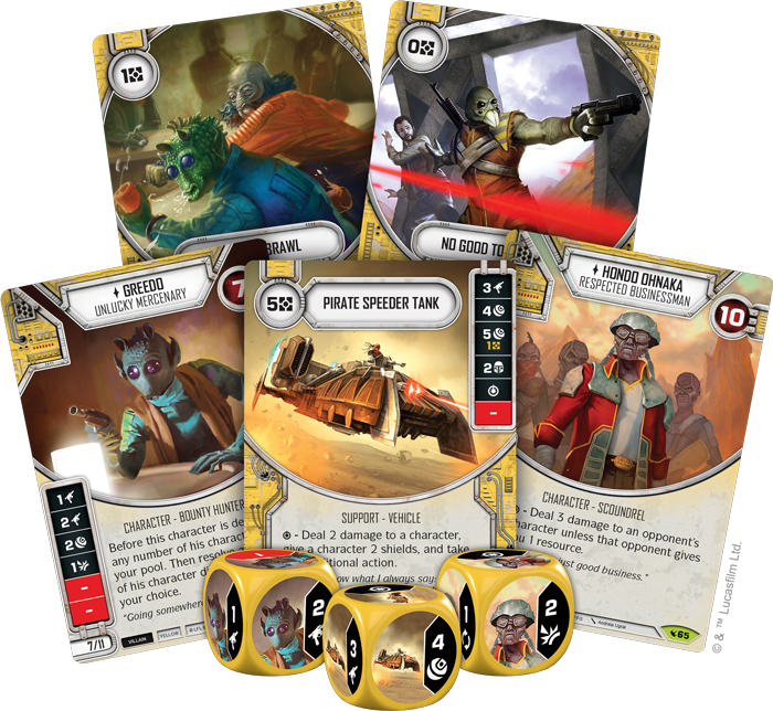 Slipping Between The Cracks Of Society, Scoundrels - Star Wars Destiny Legacies (700x644), Png Download