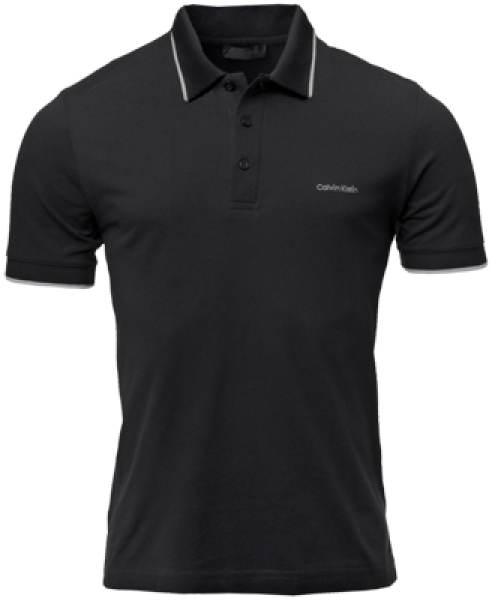 ~calvin Klein Black Polo Shirt - Calvin Klein Polo Black (600x600), Png Download