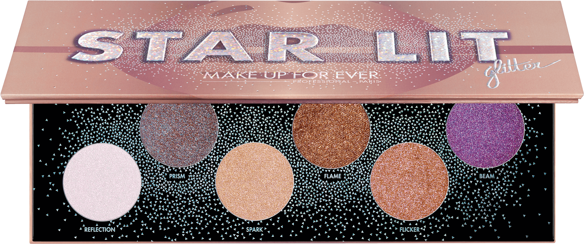 Makeup Forever Star Lit Glitter Palette (2048x2048), Png Download