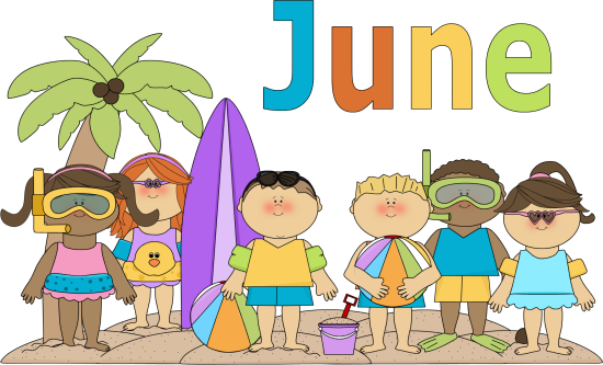 Holidays In United States, June Days, Days Of Week, - Months Of The Year June (550x333), Png Download