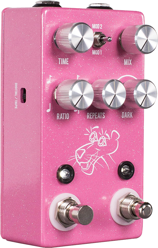 As The Delay Pedal Arms Race Brings Us Bigger Boxes - Jhs Pedals Pink Panther Delay Effektgerät 258492 (1000x1000), Png Download