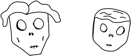 Skull Skullface Today Dark Tumblr Overlay Png Cartoon (640x640), Png Download