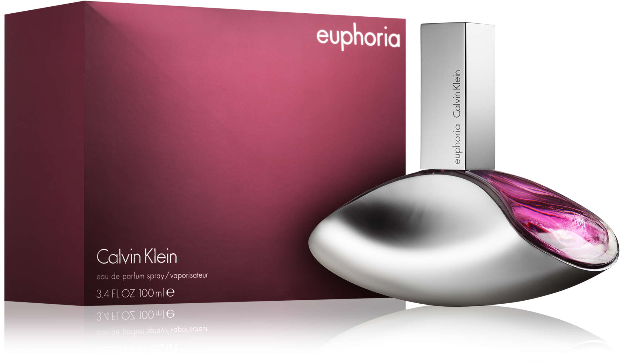 Calvin Klein Euphoria - Calvin Klein Euphoria For Her 100ml (2048x1202), Png Download