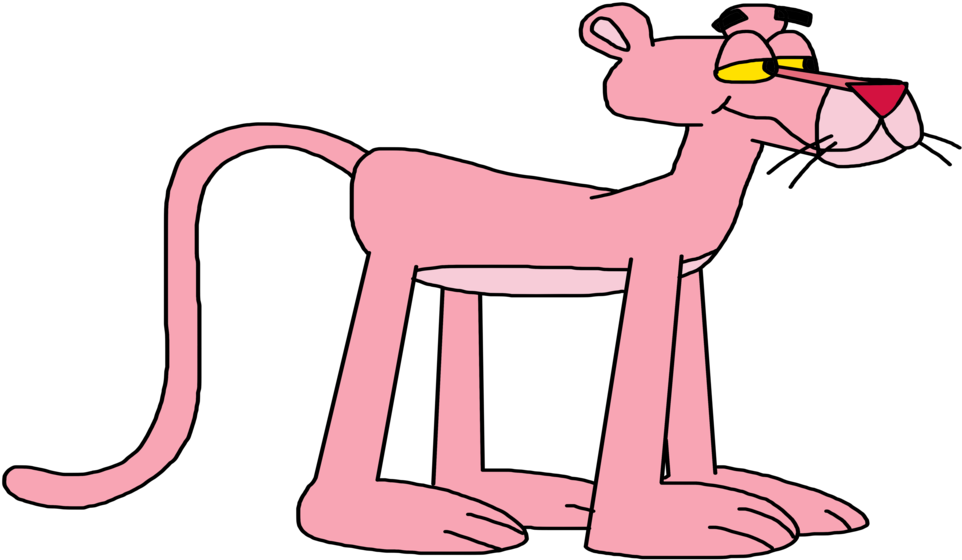 Pink Panther In Four Legs By Marcospower1996 - The Pink Panther (1171x683), Png Download
