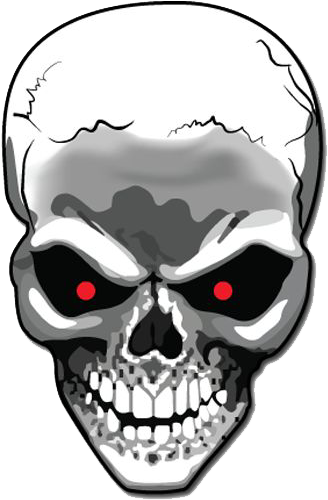 Skull Png File - Skull Png (716x583), Png Download