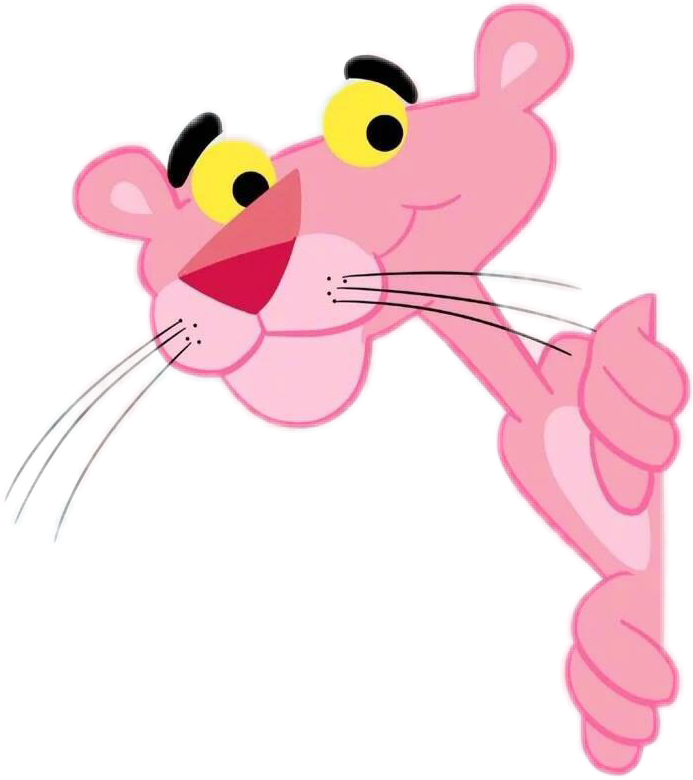 Pink Panther (693x780), Png Download