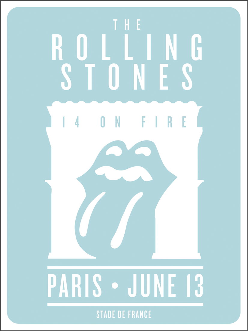 A Mix Of Approved And Proposed Art For The Rolling - Rolling Stones Tongue (1100x1100), Png Download