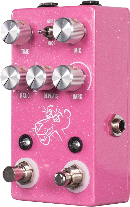 Jhs Pink Panther Delay - Jhs Pedals Pink Panther Delay Effects Pedal (1000x1000), Png Download