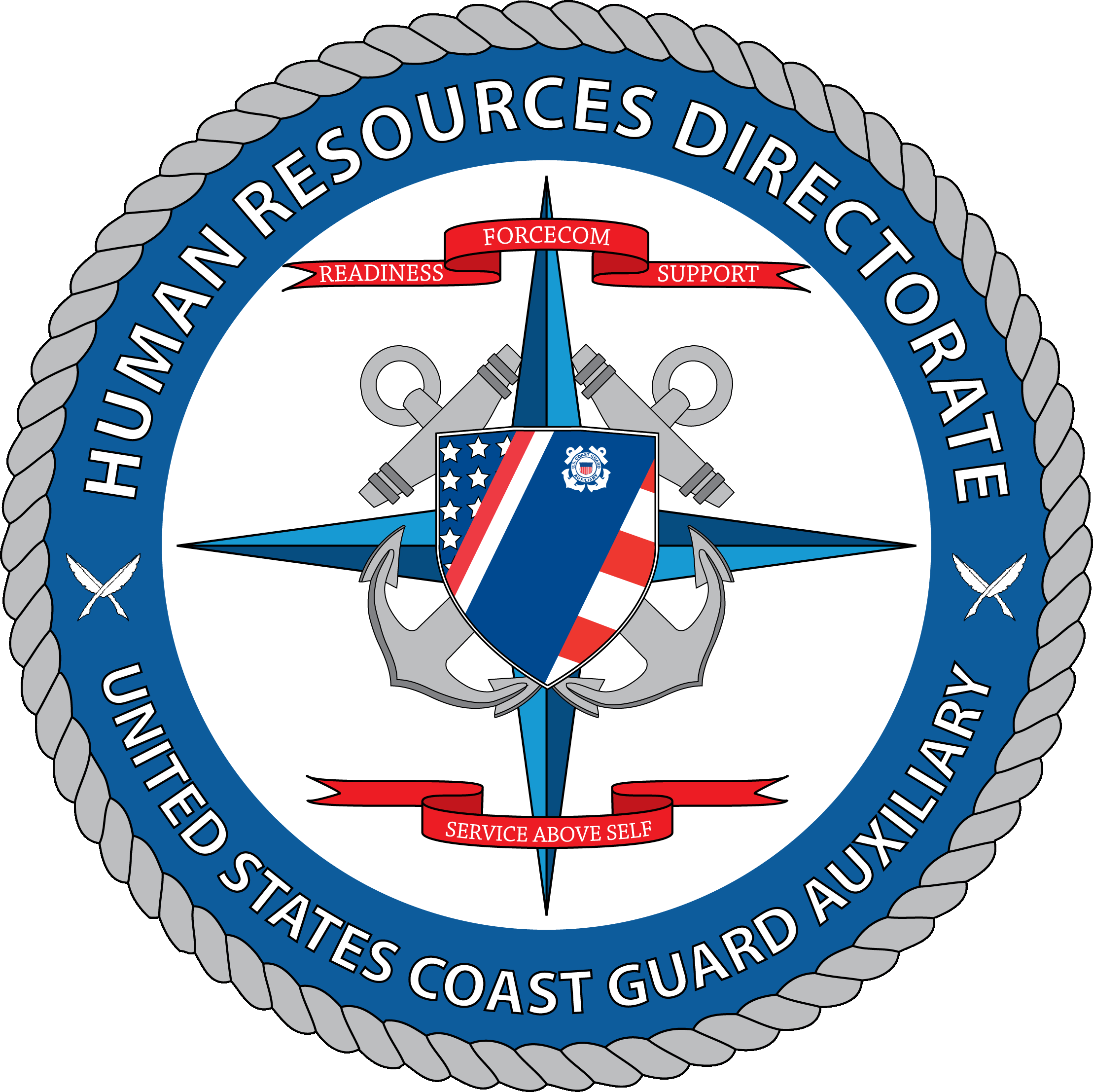 Director Human Resources Directorate - Us Navy Insignia (2217x2214), Png Download