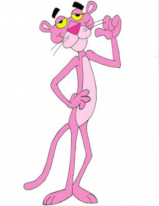 Pink Panther (400x400), Png Download